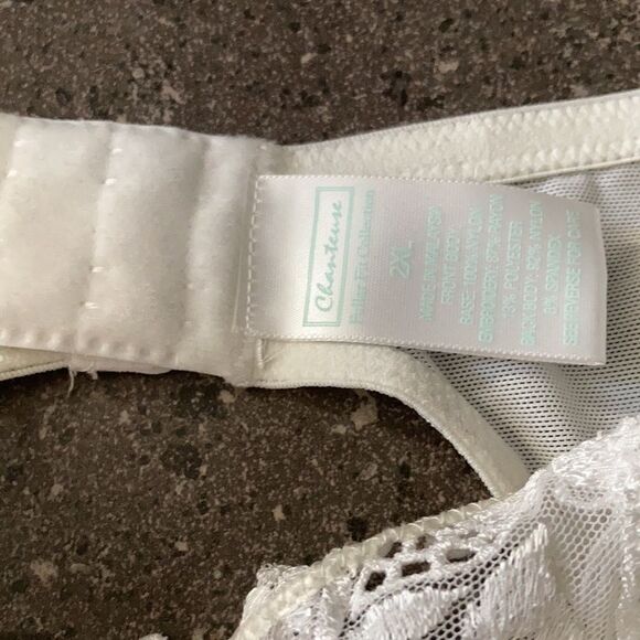 Chanteuse Garter & thong bride Victorian style sz- 2xL - Picture 5 of 7
